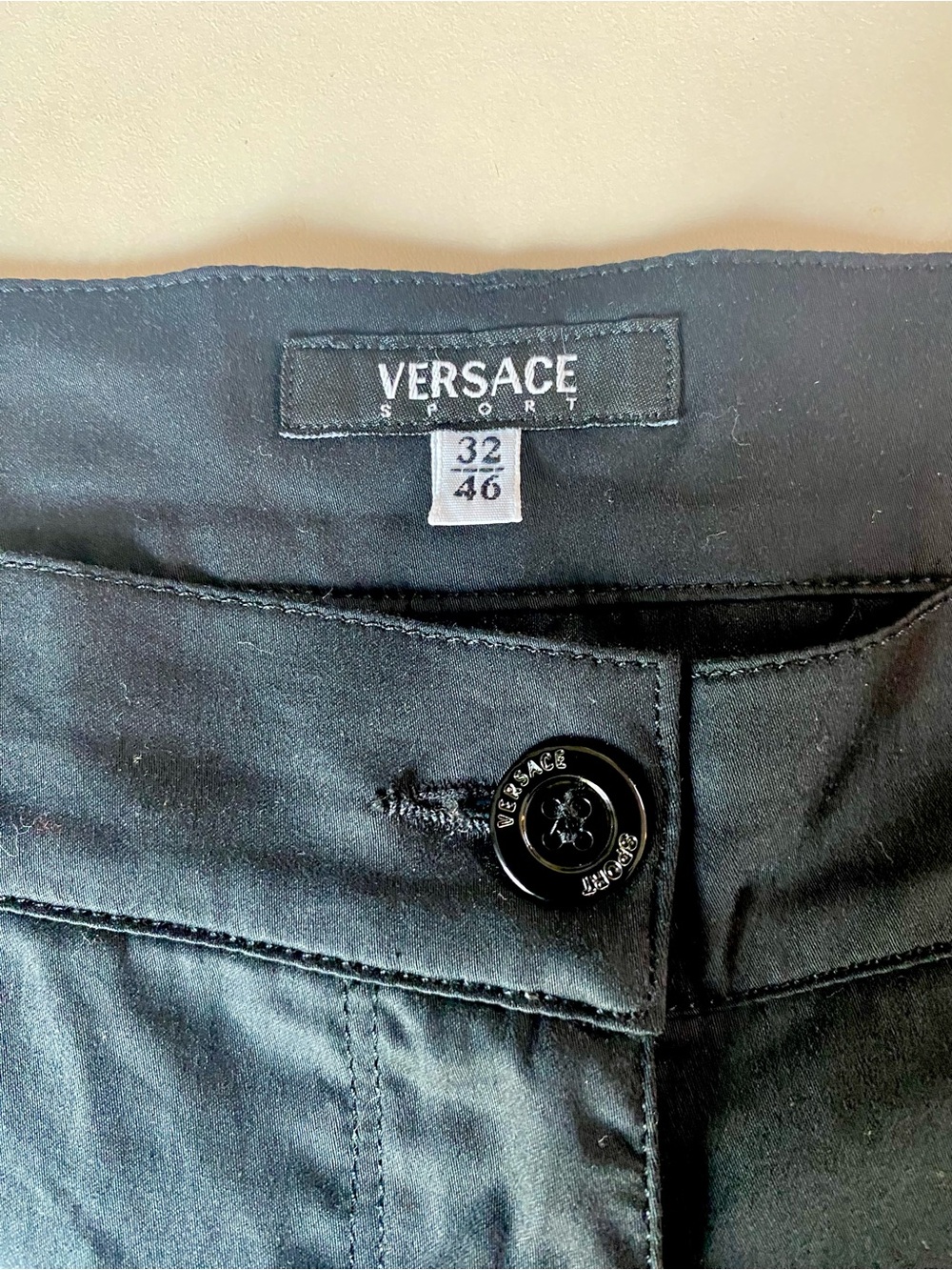 Versace Sport Black Women's Pants